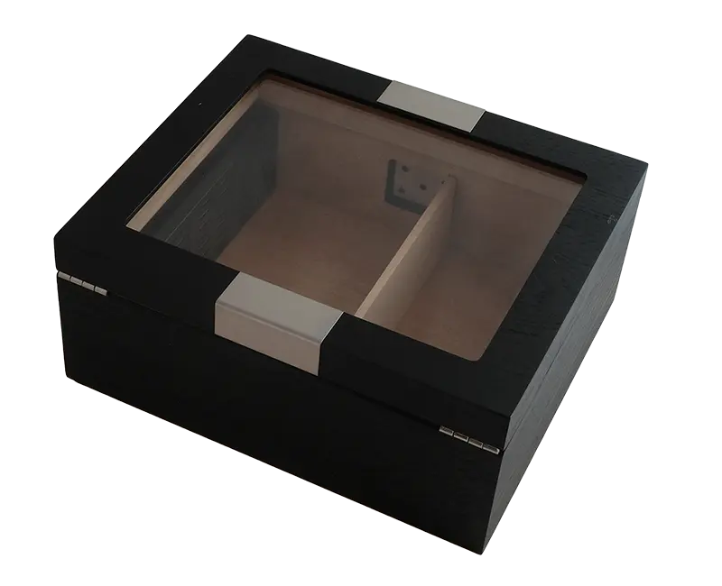 Glass humidor, vue 3